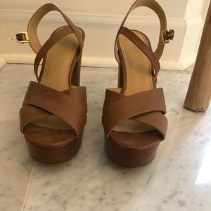 Michael Kors | Shoes | Michael Kors Odette Platform Sandals | Poshmark